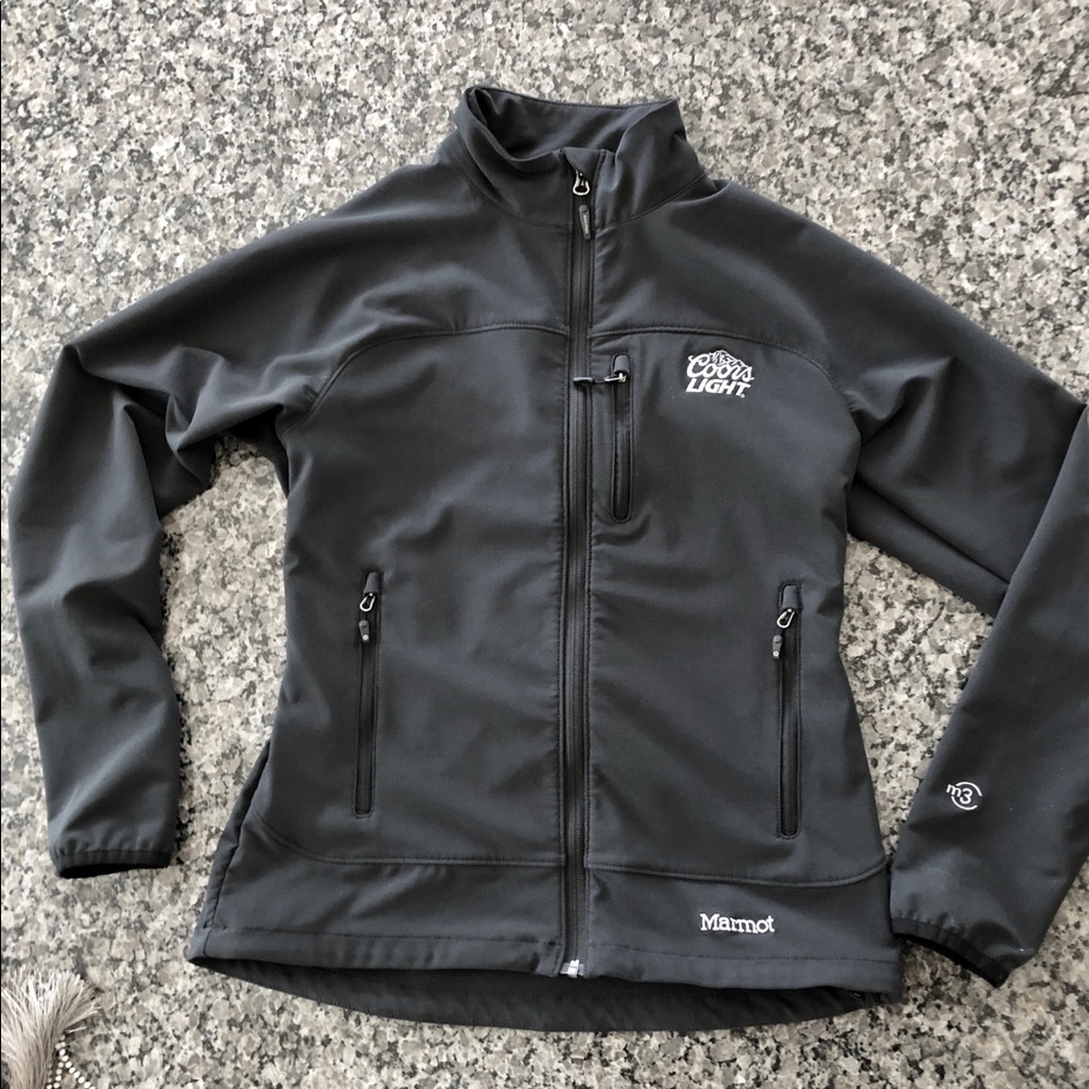 🌸Marmot Estes  Softshell Coors Light Jacket